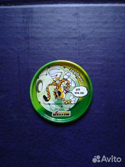 Фишка металлическая кэпс Честер Читос Cheetos met