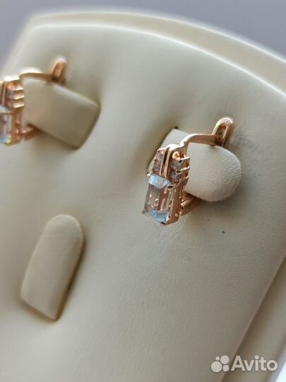 Золотые серьги 585 проба