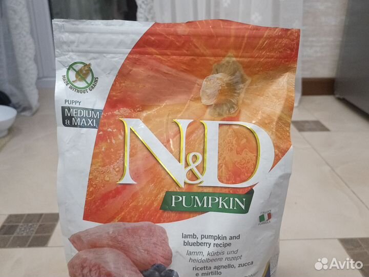 Сухой корм для щенков мелких,крупных пород Farmina