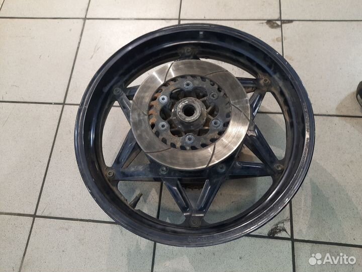 Диск колесный задний в сборе Honda vf 1000