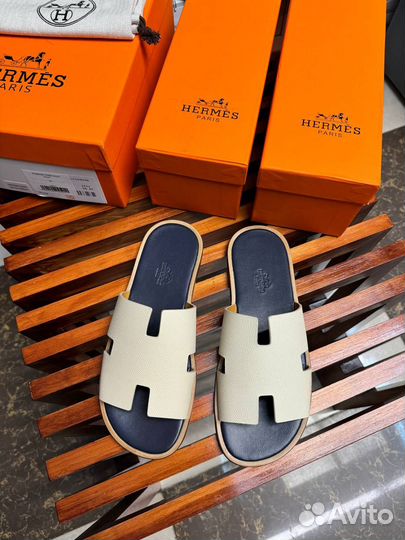 Шлепанцы мужские Hermes izmir