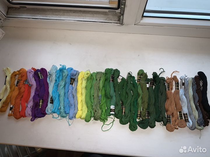 Нитки мулине