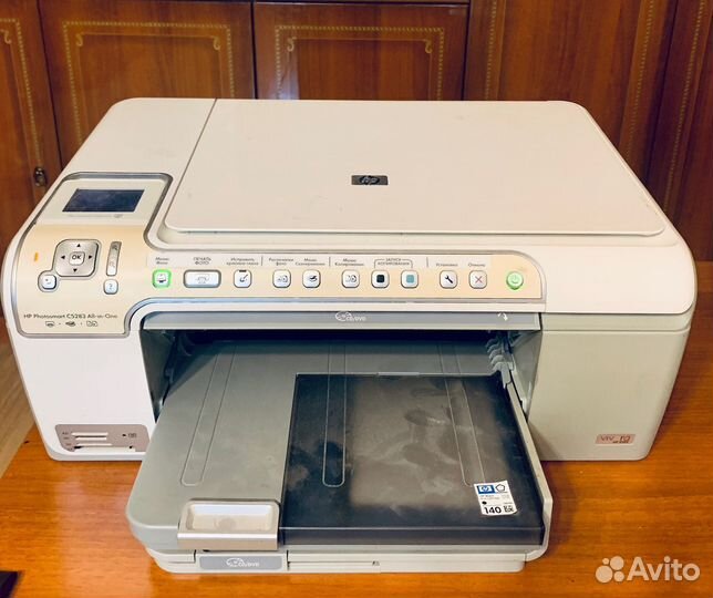 Мфу (принтер+сканер) HP PhotoSmart C5283, цв., A4