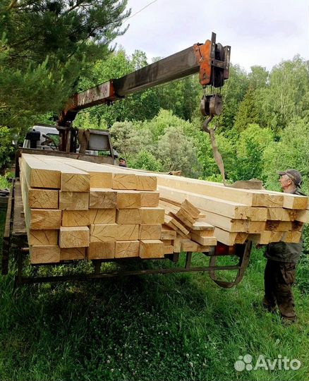 Брус обрезной 150х150х6000