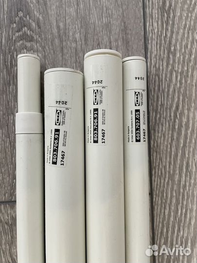 Карниз Икея + кольца