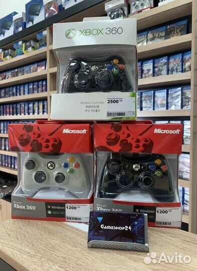 Новые/Геймпады для Xbox 360