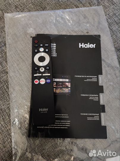 Безрамочный 4K Haier 2023 Android WiFi голос 109см