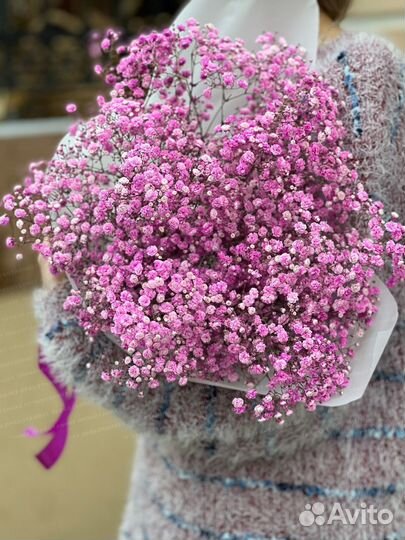 Гипсофила букет цветы