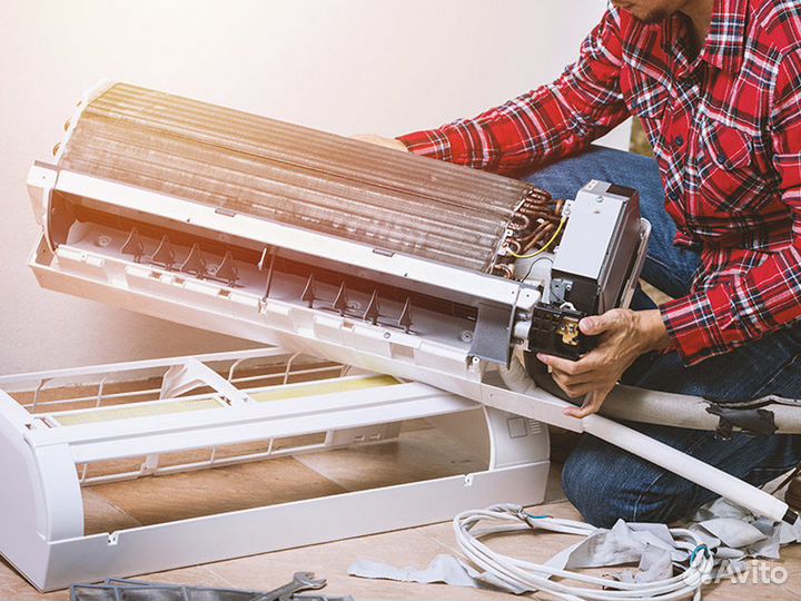 Ремонт кондиционеров Ремонт холодильников