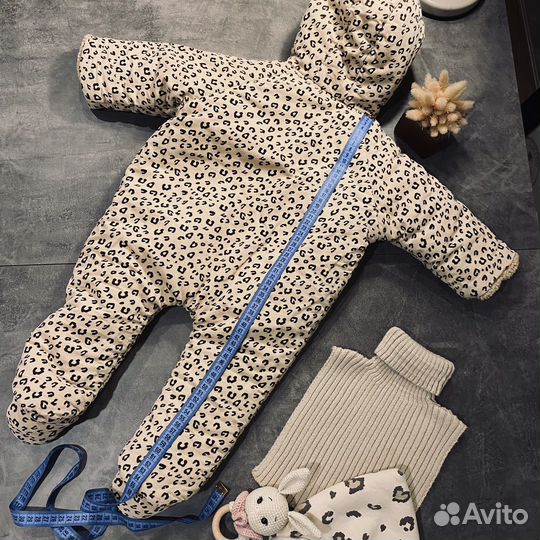 Комбинезон демисезонный 74 80 для девочки