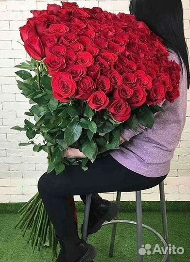 Высокие Розы Гиганты Доставка Круглосуточно