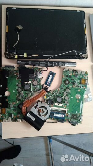 Asus x550d разбор запчасти