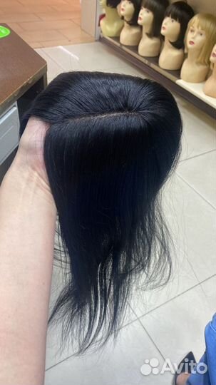 Накладка из натуральных волос