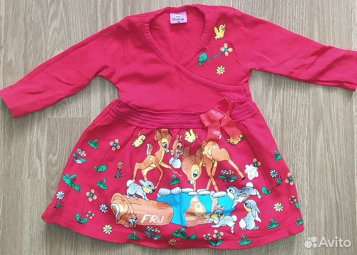 Платье для девочки 74-80