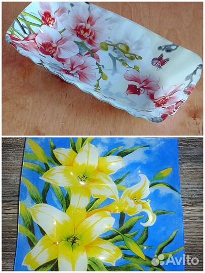 Вазы-тарелки