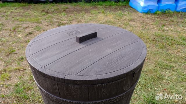 Бочки декоративные пластиковые для воды 300 л