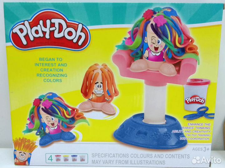 Набор для лепки Парикмахерская