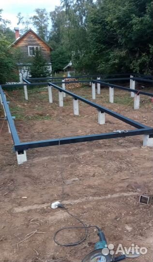 Железобетонные сваи установка под ключ монтаж