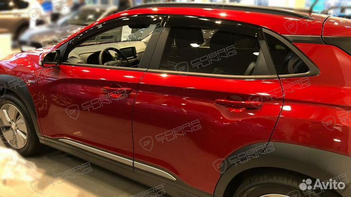 Дефлекторы окон Hyundai Kona OS (2017-2024)