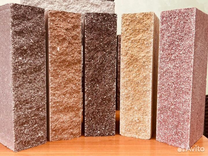 Кирпич рваный облицовочный.Оптом от производителя