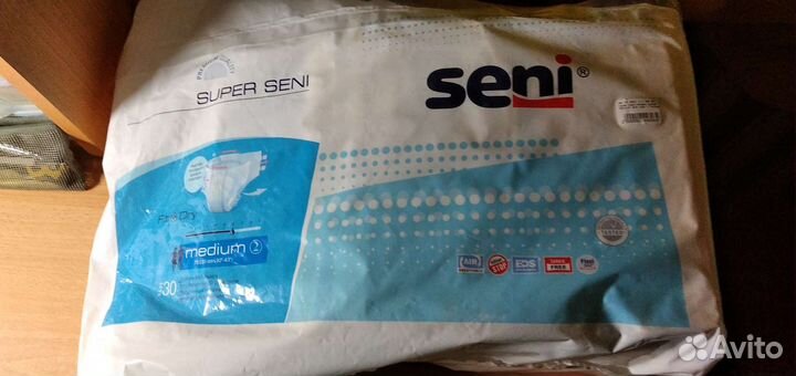 Памперсы для взрослых seni 2