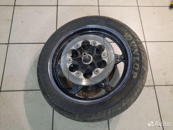 Колесо переднее в сборе с диском Honda vf 1000