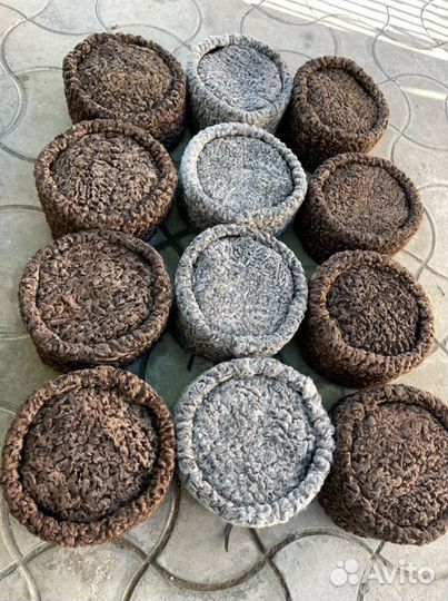 Папаха из каракуля овчина козьи