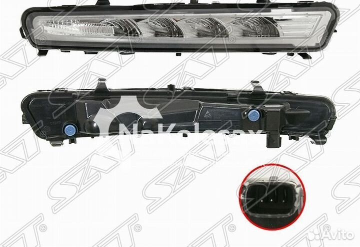 Габарит (ходовые огни) ford mondeo 11-14 LH диодны