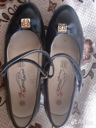 Туфли для девочки р.35