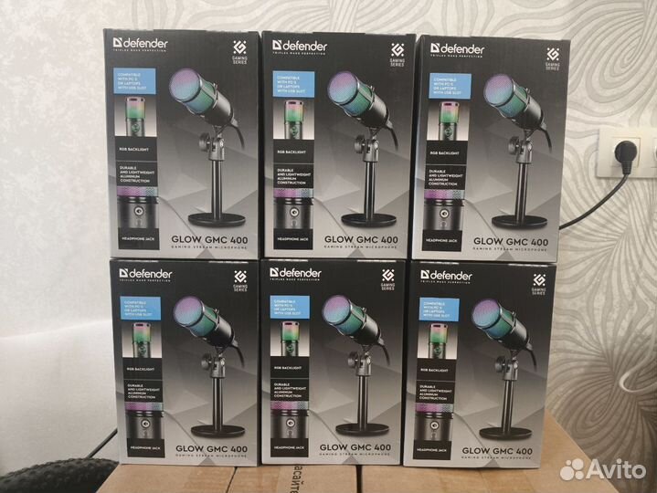 Новый микрофон Defender Glow GMC 400 USB