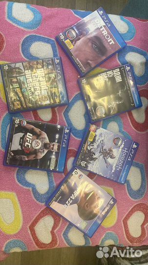 Sony playstation 4 PS4 pro 1tb с играми