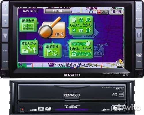 Японская мультимедиа kenwood hdm-555