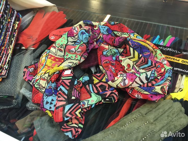 Шарфы новые, шифон