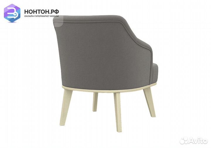 Кресло с низкой спинкой Комфорт-5 серое