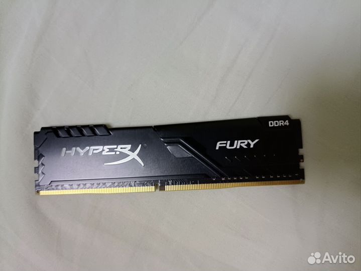 Kingston HyperX Fury Black CL15 ddr4 16gb 3000MHz
