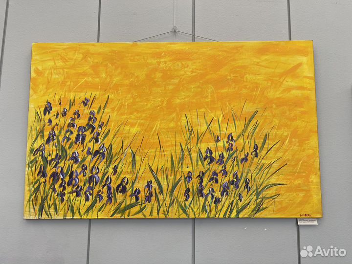 Картина холст масло интерьерная