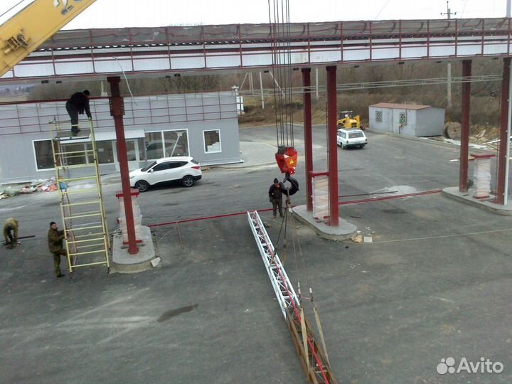 Изготовление навесов ковка