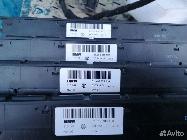 Блок кнопок обогрева сидений BMW X5 e53