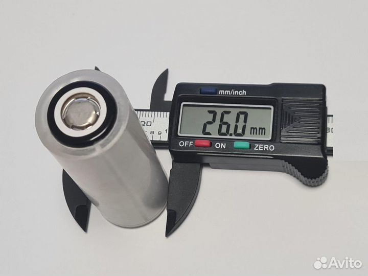 Переходник ET 18650/26650Clear