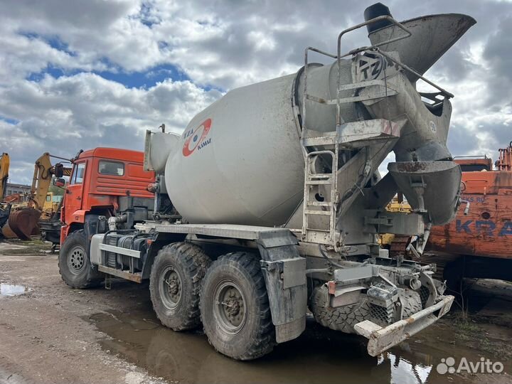 Автобетоносмеситель КАМАЗ 58146C (ABS-7), 2021
