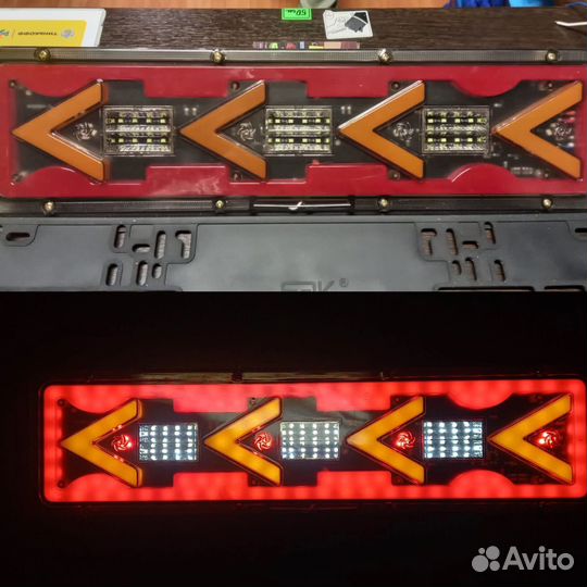 Светодиодные Задние фонари на грузовики 12-24В