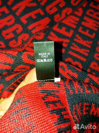 Шарф bikkembergs италия новый
