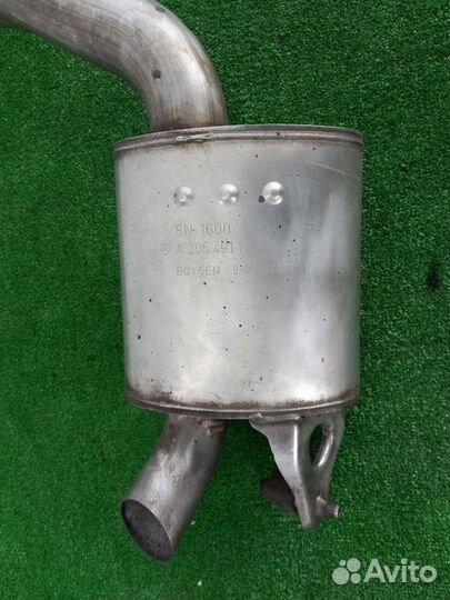 Глушитель Mercedes-Benz C-class