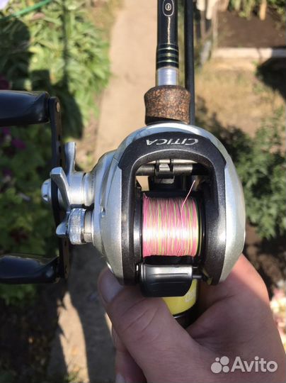 Катушка мультипликаторная Shimano citica 201 G 6