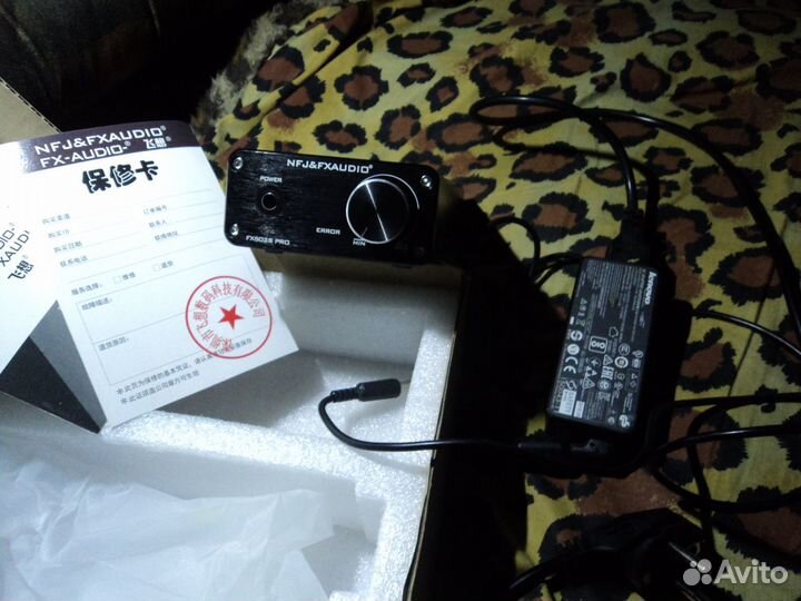 Усилитель NFJ & fxaudio FX502S PRO hifi