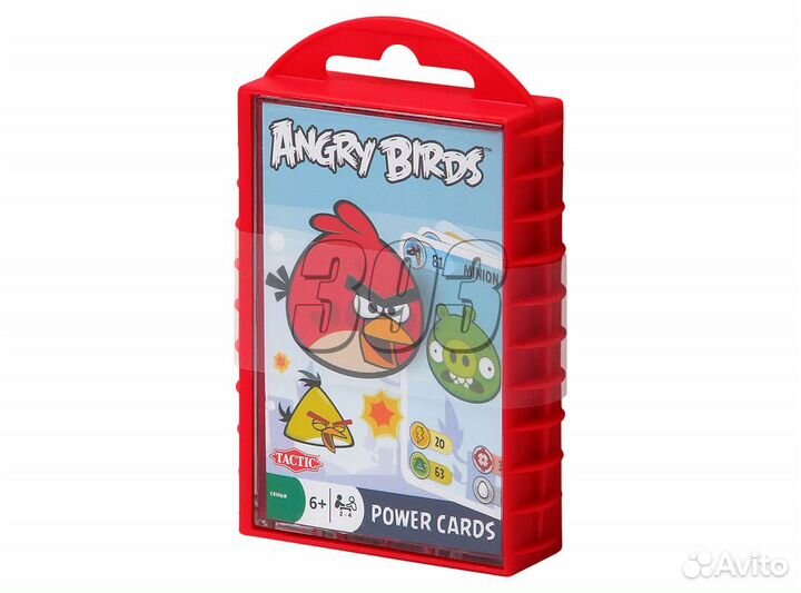 Настольная игра Angry Birds с карточками (25589)