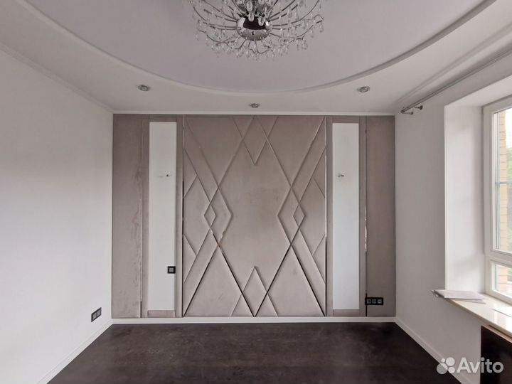 Мягкие стеновые панели, мягкие панели и кровать