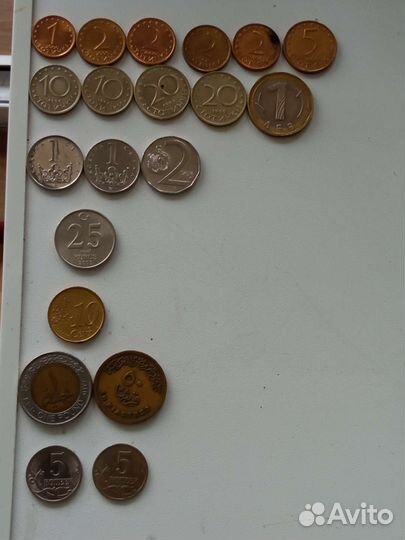 Монеты. Чехия. Болгария.и т.д