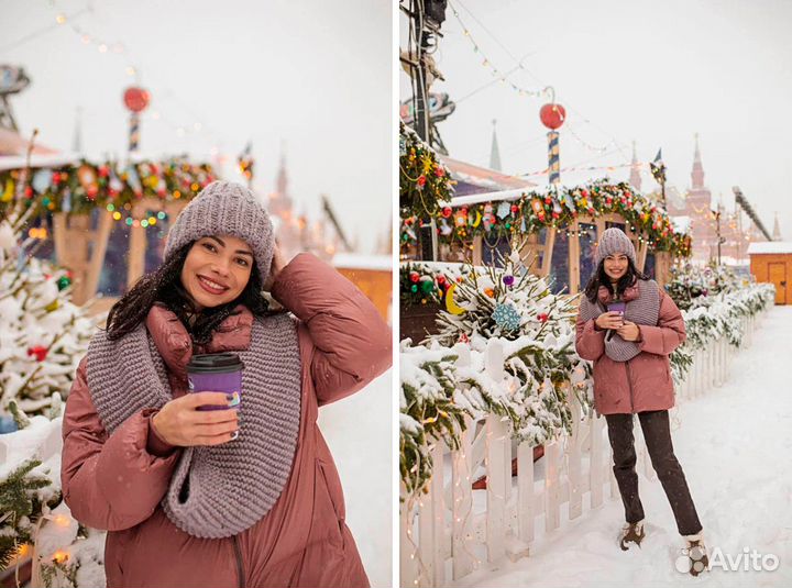 Новогодняя фотосессия / гум /ярмарка /Экспресс