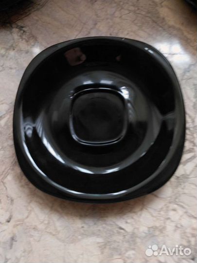 Чайный набор France, опаловое стекло, новый